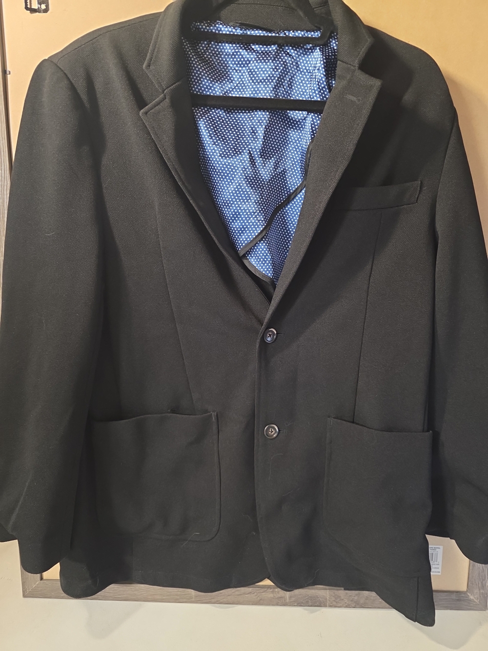 Defacto Mens Sport Jacket - Size  40/M  - Black